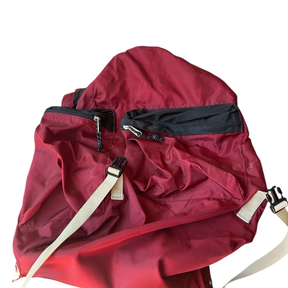 Kelty Long Trail Jr Red Black Sporty Nylon Bag